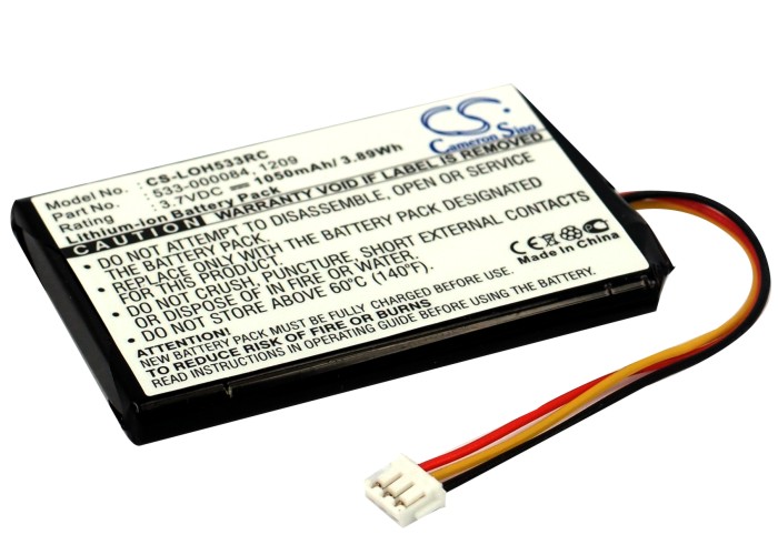 Logitech 915-000198 Replacement Battery 3.7V 1050mAh