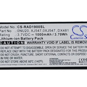 Dell PowerEdge 1900 RAID Battery FR465 3.7V 1000mAh