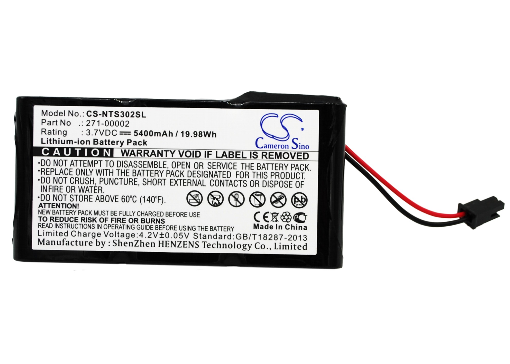 NetApp 271-00002 RAID Controller Replacement Battery 5400mAh