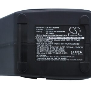 HILTI TCD12 Ni-MH Replacement Battery 12V 2100mAh