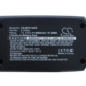 Metabo BSZ 14.4 SBZ 14.4 Impuls Replacement Battery 4000mAh