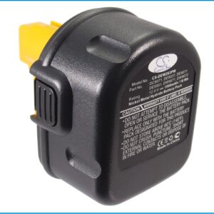 DEWALT BATTERY DW9071 DE9075 Replacement Battery 12V 1500mAh