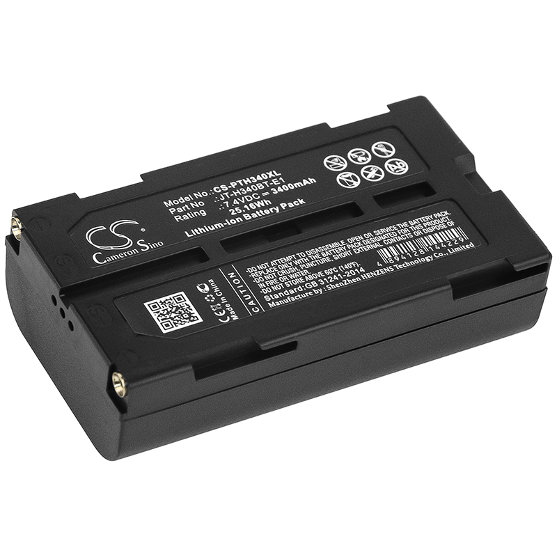 Panasonic JT-H340BT-10 JT-H340PR Replacement Battery 3400mAh