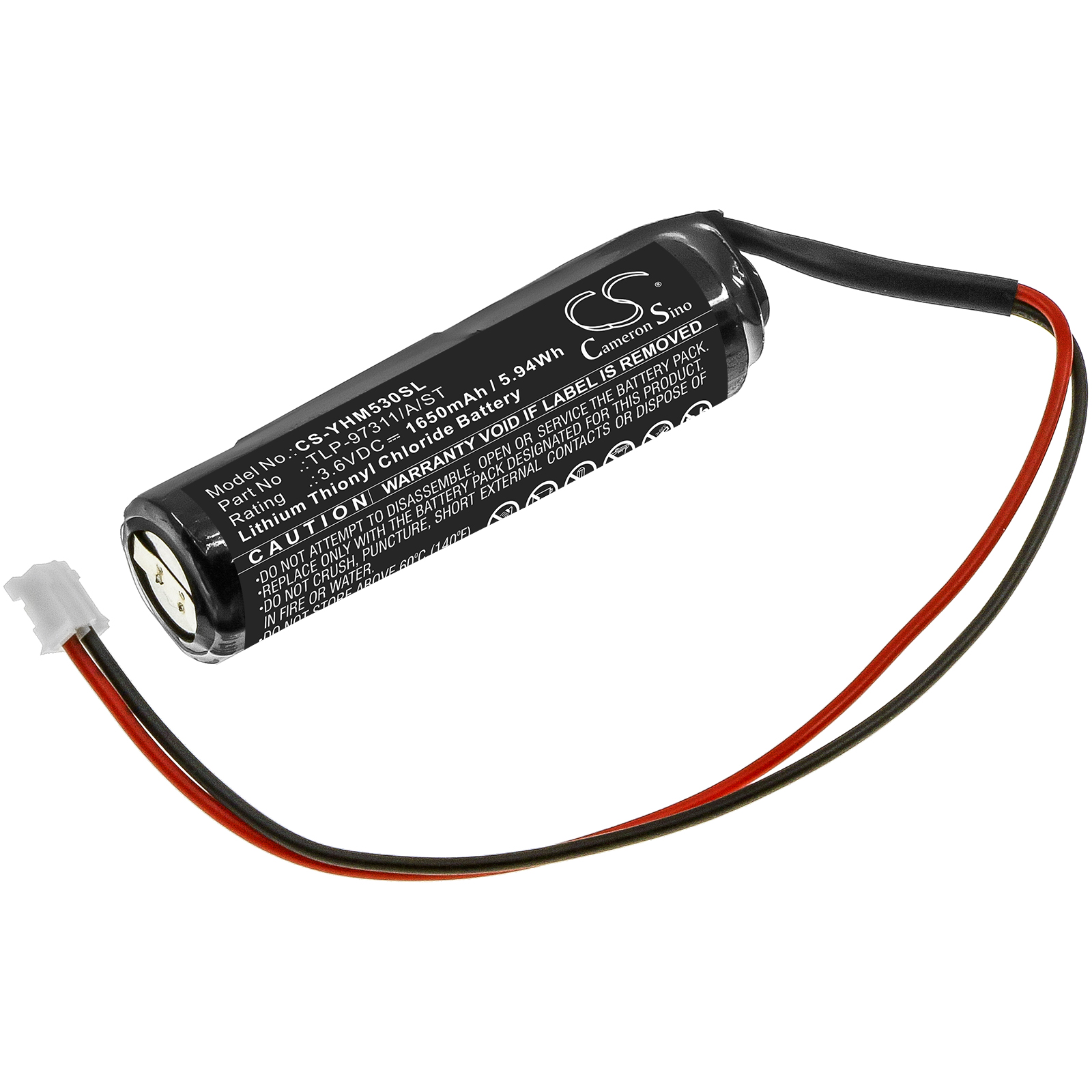 Yamaha KCA-M53G TS-X PLC Replacement Battery 3.6V 1650mAh