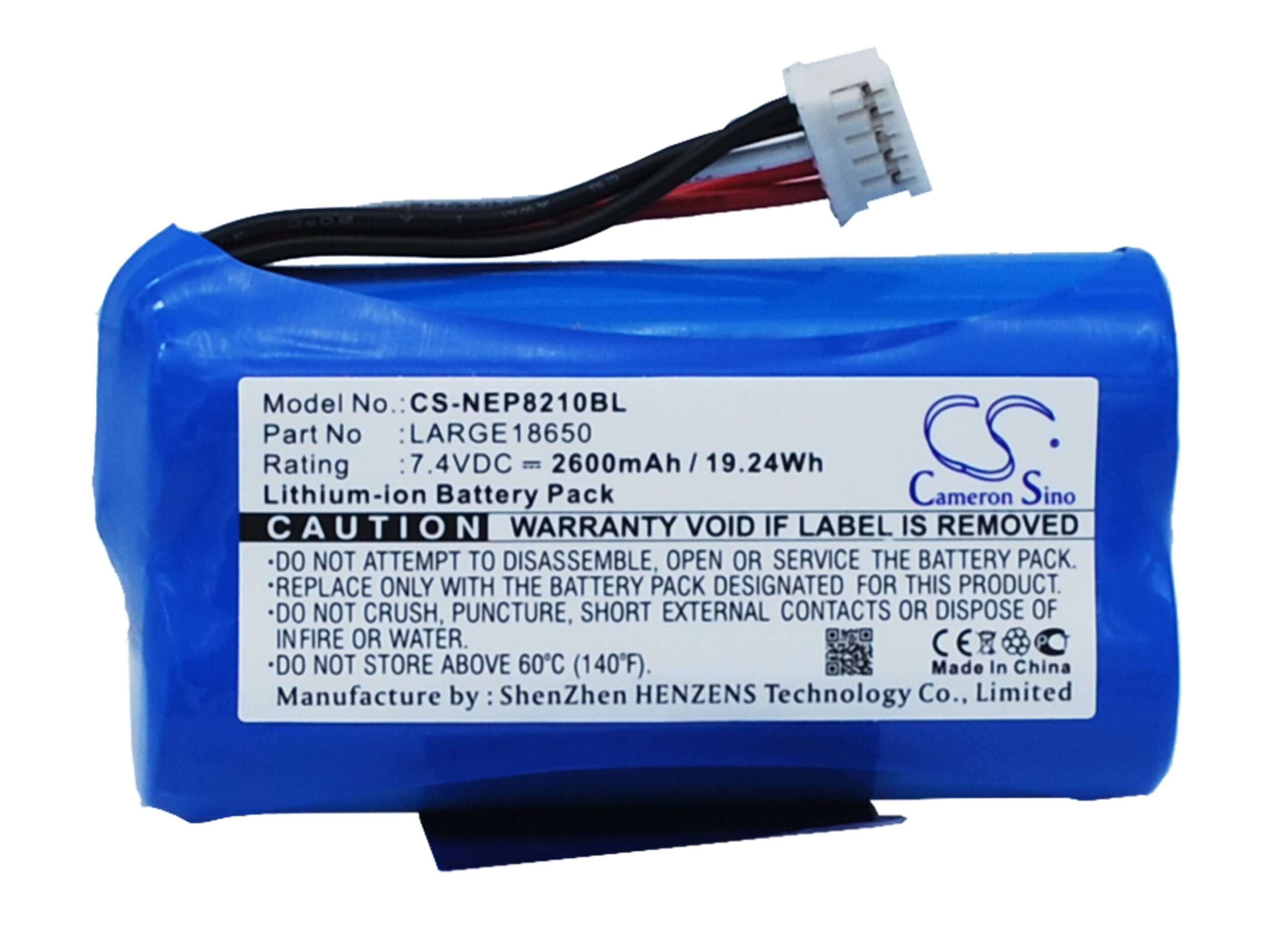 NEW8210 BATTERY Bancamiga Replacement Battery 7.4V 2600mAh