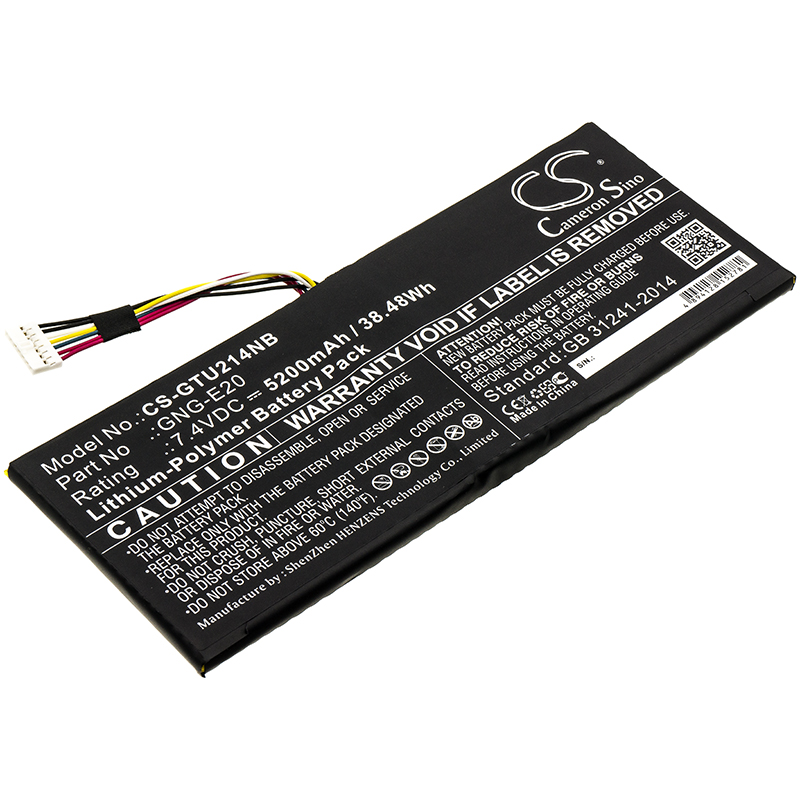 Getac GNG-E20 Notebook/Laptop Replacement Battery 5200mAh