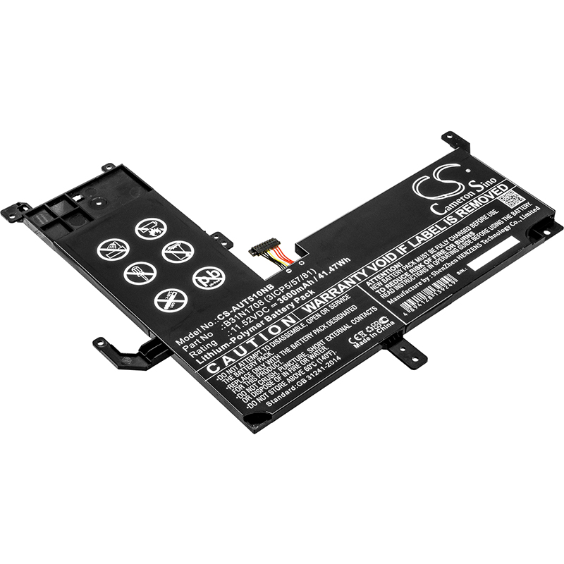 ASUS TP510UQ IH74T Replacement Battery 11.52V 3600mAh