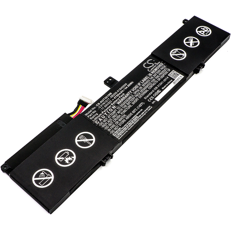 Asus Q304ua Replacement Battery 11.55V 4750mAh C31N1517