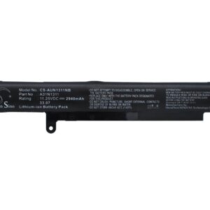 Asus VivoBook F102BA Replacement Battery 11.25V A31N1311