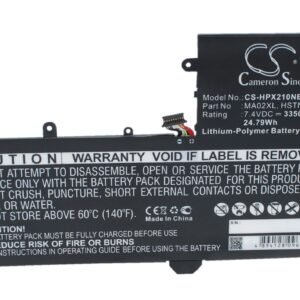 HP SlateBook 101 MA02XL Replacement Battery 7.4V 3350mAh