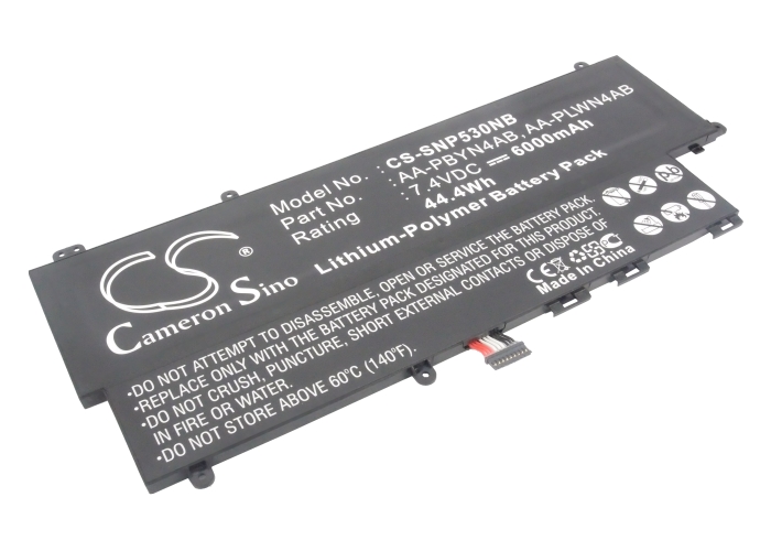 Samsung 530U3 535U3C 540U Replacement Battery 6000mAh