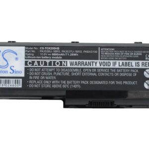 Toshiba Equium P200 Replacement Battery 10.8V 6600mah
