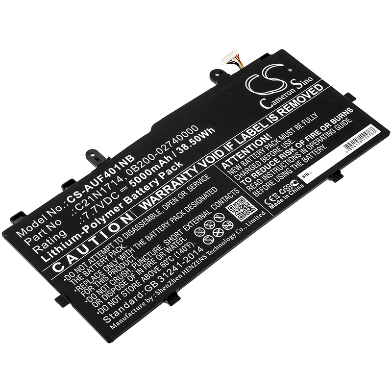 Asus J401CA J401MA J401NA TP401 Replacement Battery 5000mAh