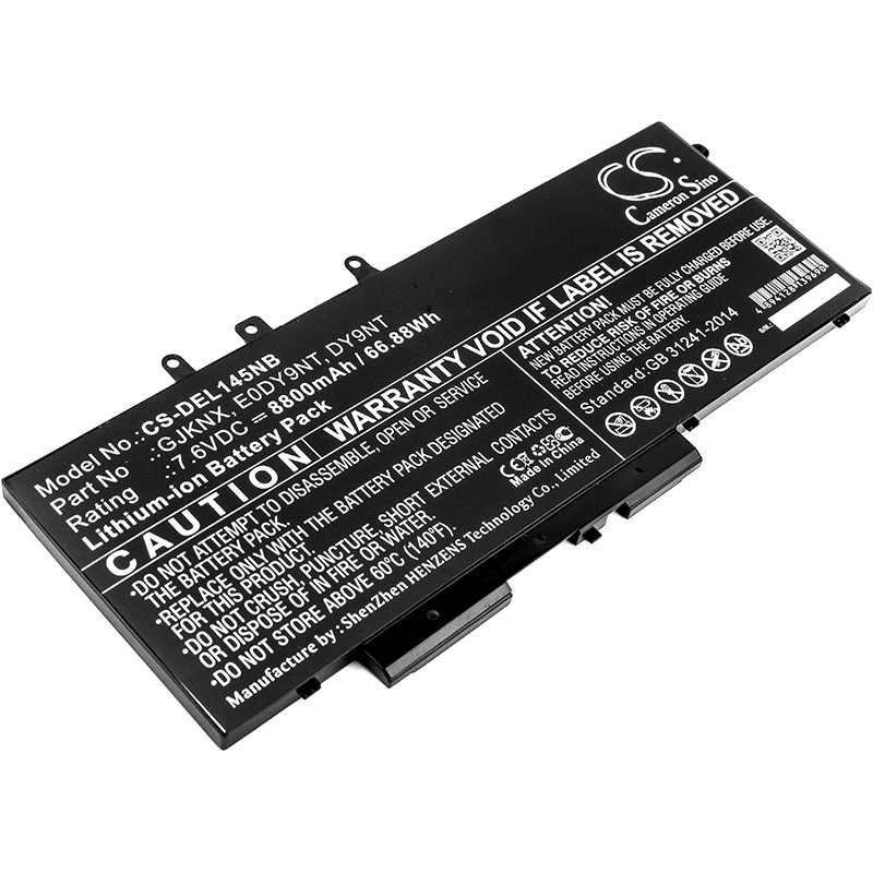 Dell Latitude 14 5491 Replacement Battery 7.6V 8800mAh