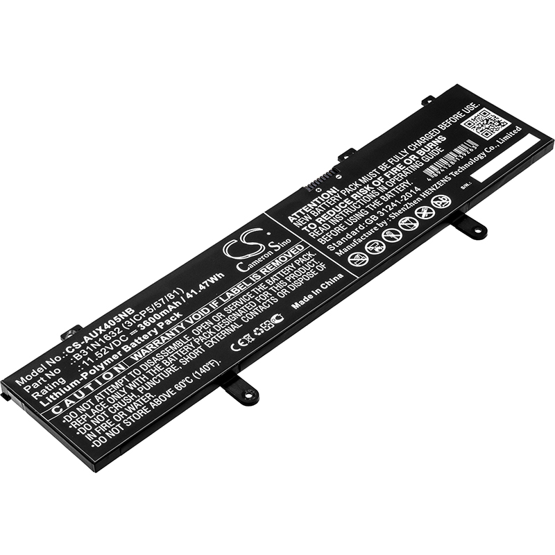 Asus ZenBook X405 Compatible Battery 11.52V 3600mAh