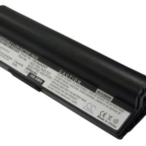 Black Battery For Asus Eee Pc 701, Eee Pc 701c, Eee Pc 800 7.4v, 6600mah - 48.84wh