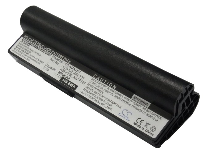 Asus Eee PC 2G Linux Replacement Battery 7.4V 6600mah