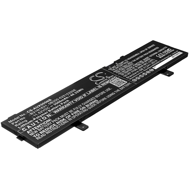 Asus A505BA A505ZA F505ZA Replacement Battery 11.52V 3500mAh
