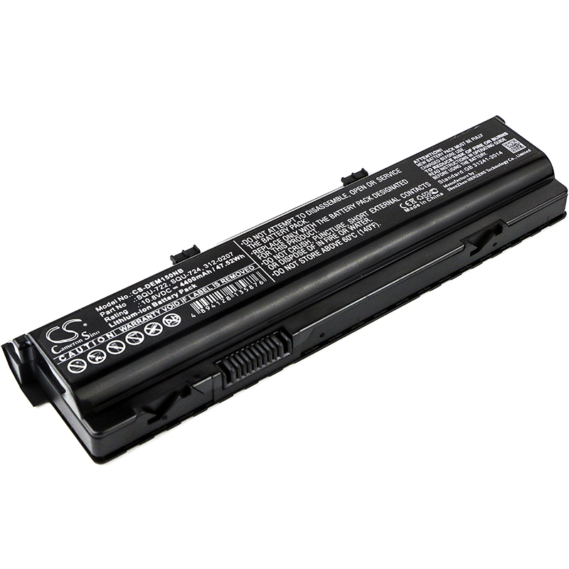 Dell Alienware M15X Replacement Battery SQU-722 10.8V 4400mAh