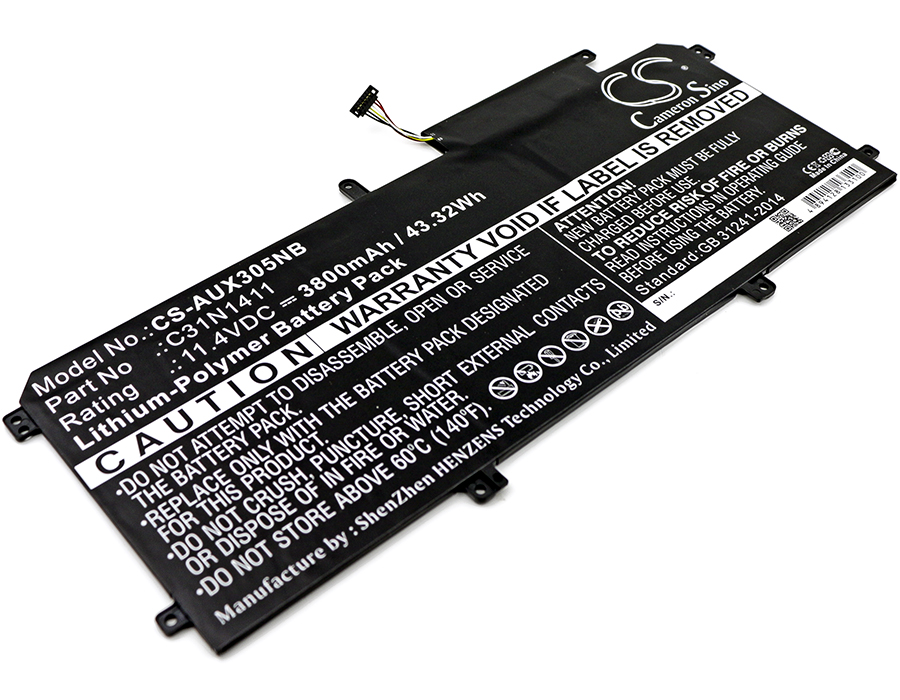 Asus U305CA6Y30 U305F 13.3 inch Replacement Battery 3800mAh