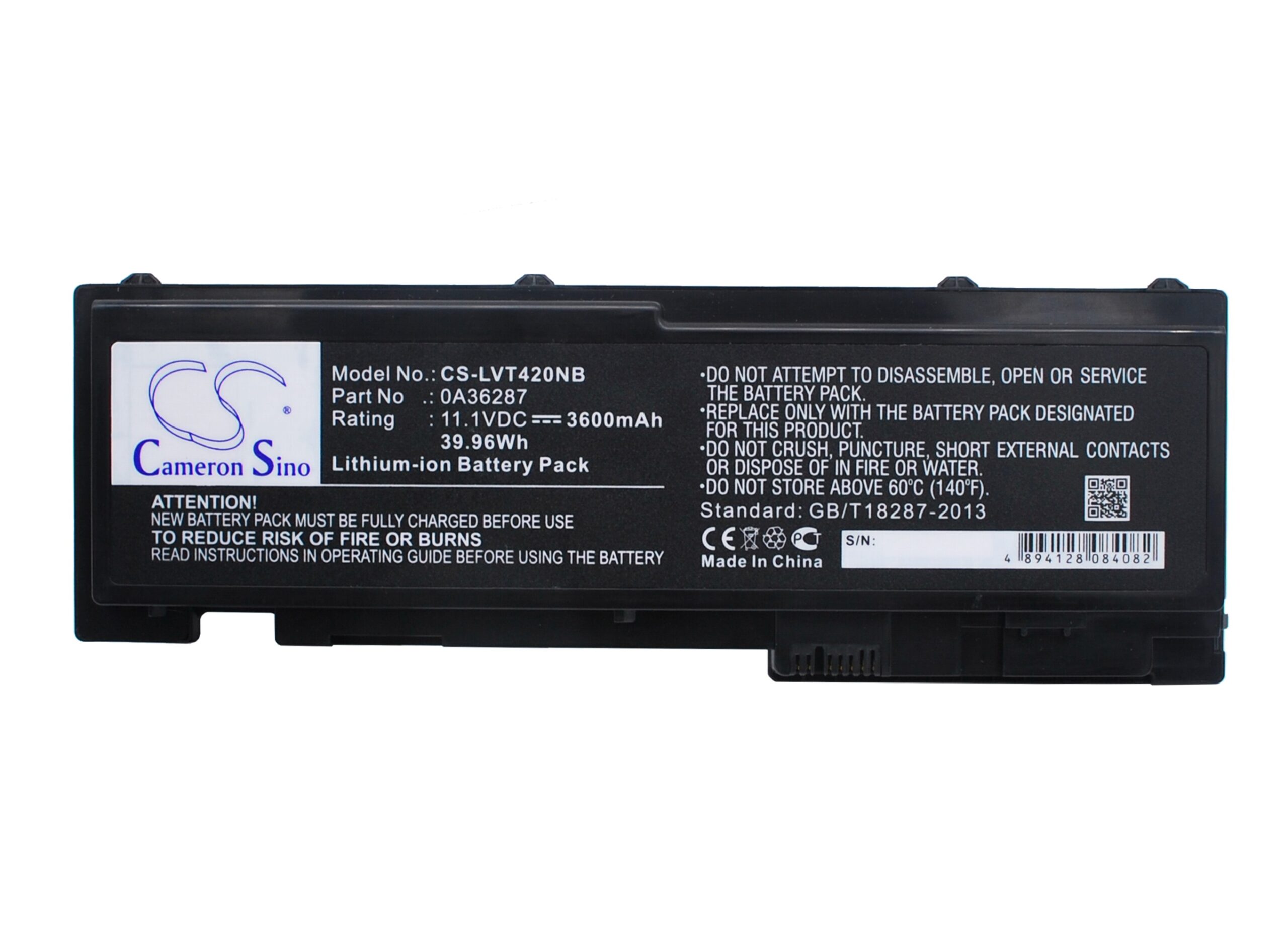 0A36309 Lenovo Thinkpad T420s Replacement Battery 3600mAh