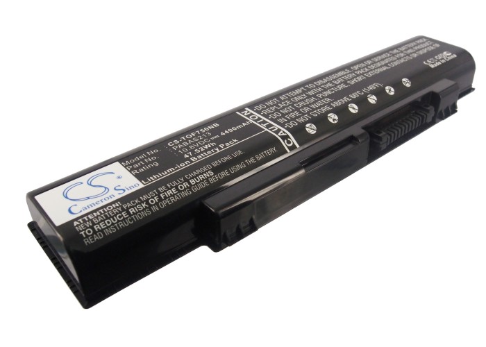 Toshiba Dynabook Qosmio T750 Replacement Battery 4400mAh
