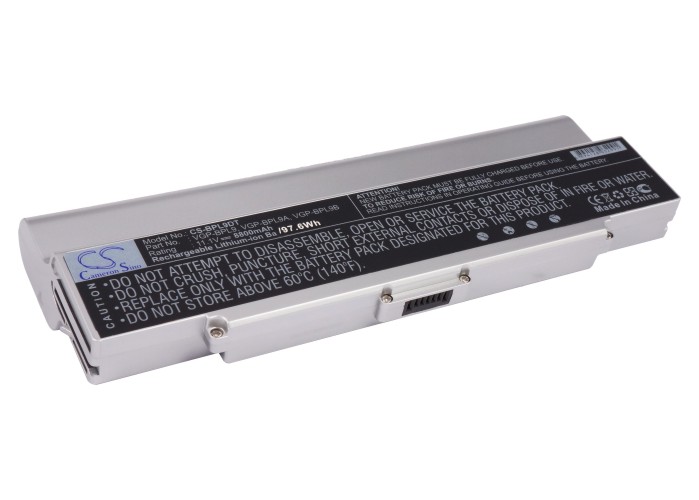 Sony VGP-BPL9 VAIO Series Replacement Battery 11.1V 8800mah