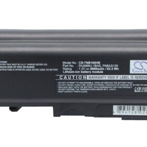 Toshiba Netbook NB100 Compatible Battery 7.2V 8800mAh