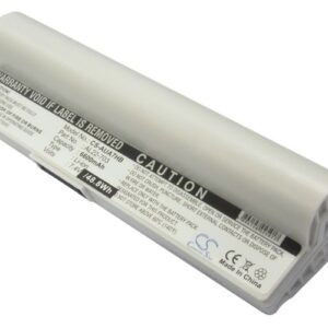 White Battery For Asus Eee Pc 703, Eee Pc 900a, Eee Pc 900ha 7.4v, 6600mah - 48.84wh