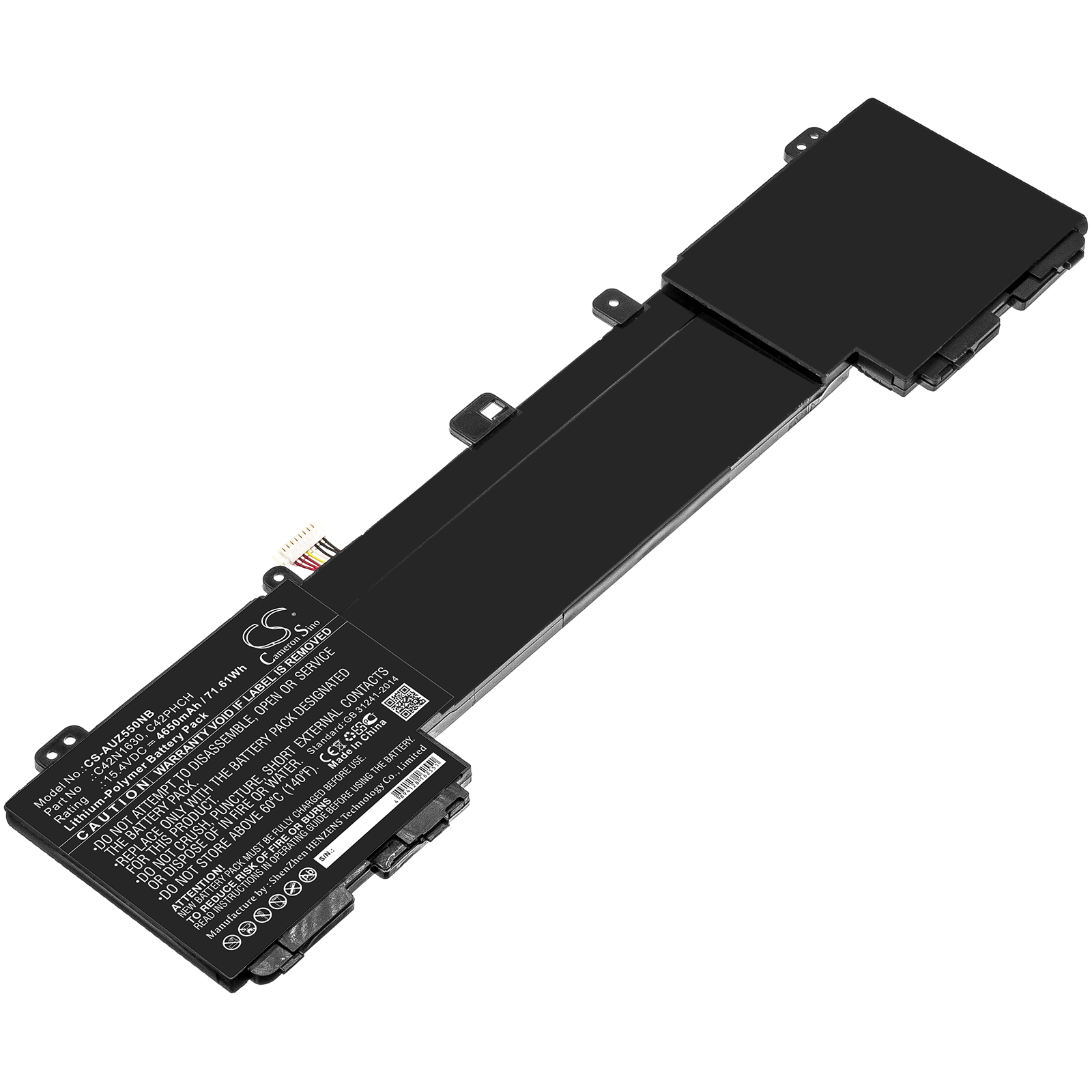 Asus Zenbook Pro UX550VD C42N1630 15.4V Replacement Battery