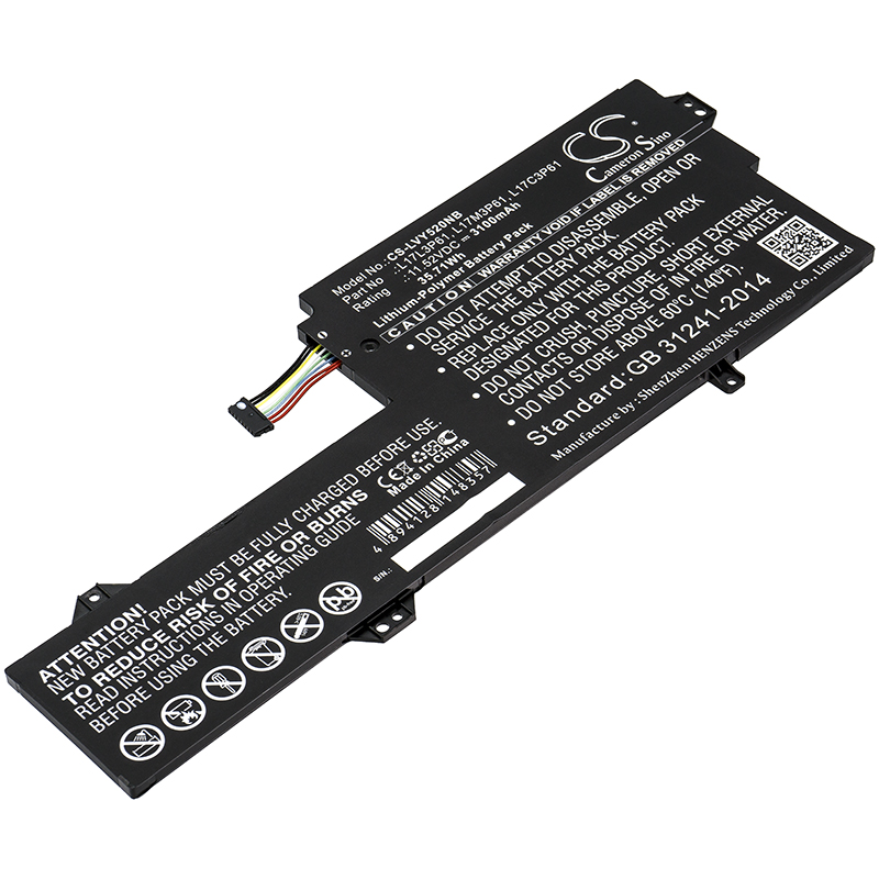 Lenovo Yoga 520-12 L17L3P61 Replacement Battery 11.52V 3100mAh