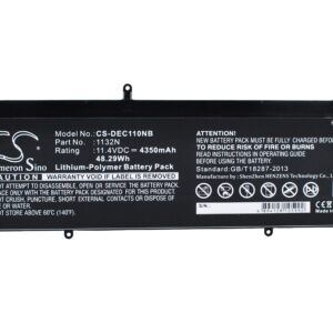 Dell Chromebook 11 1132N Replacement Battery 11.4V 4350mAh