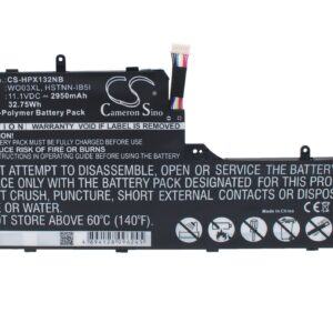WO03XL HP Split 13 Compatible Battery 11.1V 2950mAh