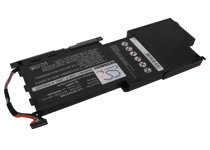 Dell XPS 15-L521x Replacement Battery 11.1V 5800mAh W0Y6W
