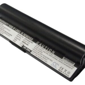 Black Battery For Asus Eee Pc 703, Eee Pc 900a, Eee Pc 900ha 7.4v, 6600mah - 48.84wh