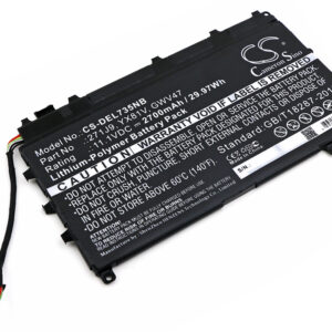 Dell Latitude 7350 11.1V Li-Polymer Replacement Battery 271J9