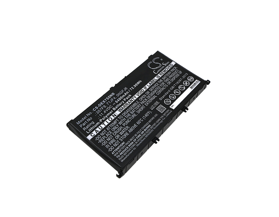 RW15F DELL Replacement Battery 11.4V 6400mAh