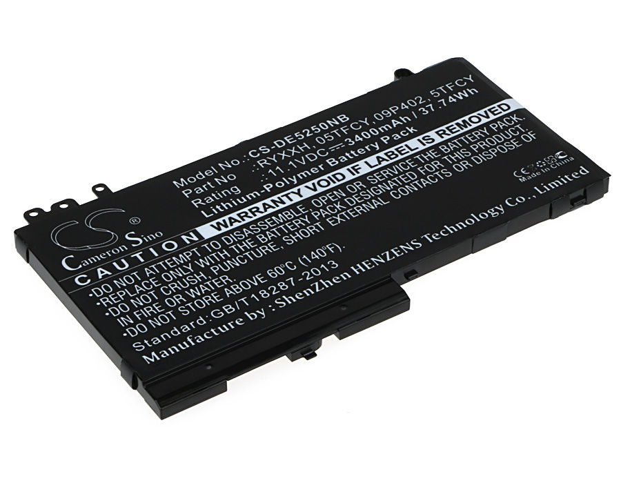 XKWC7 DELL Replacement Battery 11.1V 3400mAh