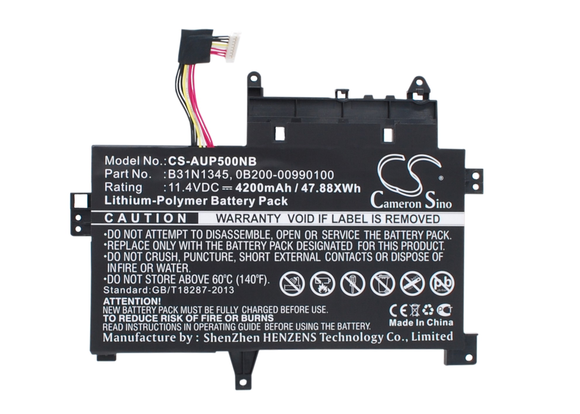 Asus 0B200-00990100 Replacement Battery 11.4V 4200mAh