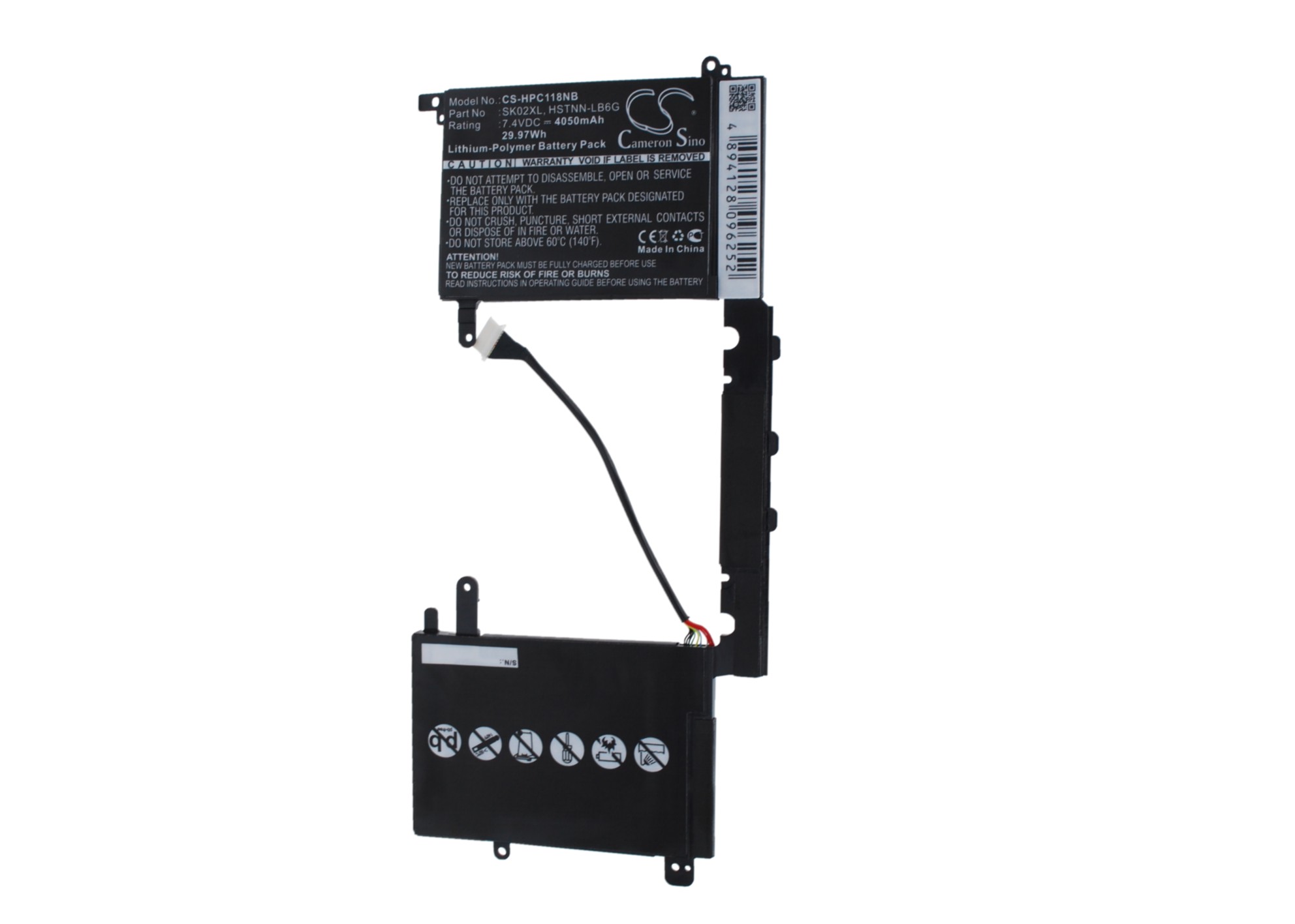 756416 HP Replacement Battery 4050mAh