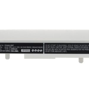 Battery For Asus Eee Pc 1005ha, Eee Pc 1005ha-blk140x, Eee Pc 1005ha-eu1x-bk 10.8v, 2200mah - 23.76wh
