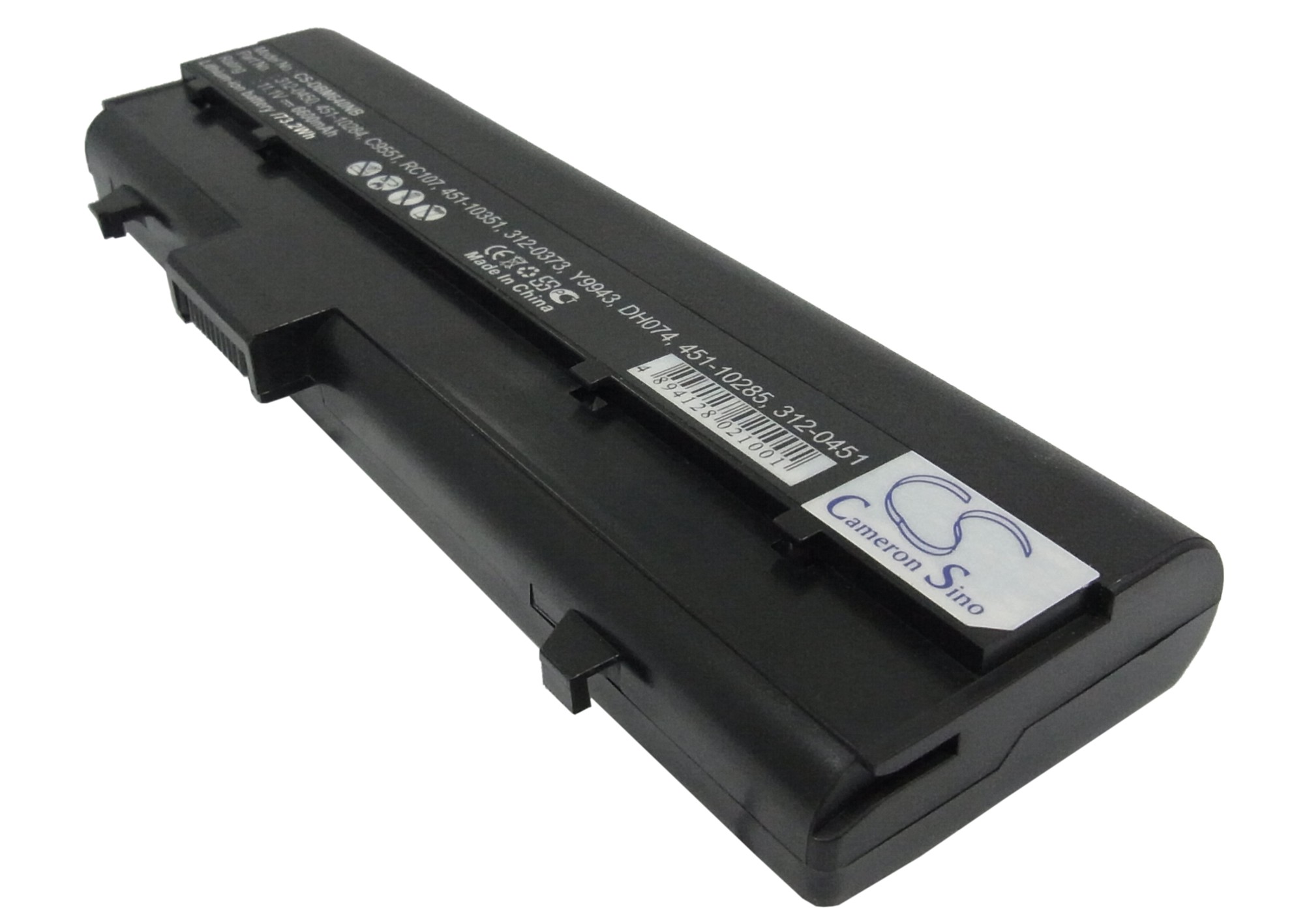 DELL 0C9551, 0C9553, 0C9554, 0CC154, 0CC156, 0DC224, 0FC141, 0TC023, 0WG389, 0WG400, 0Y9947, 0Y9948, 0YG310, 0YG326, 312-0373, 312-0450, 312-0451, C9551, C9553, C9554, CC154, CC156, DC224, DH074, FC141, RC107, TC023, UG679, WG389, WG400, Y9943, Y9947, Y9948, YG310, YG326 CS-DBM640NB