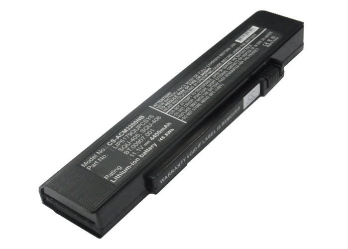 Acer TravelMate 3200 Replacement Battery 11.1V 4400mAh