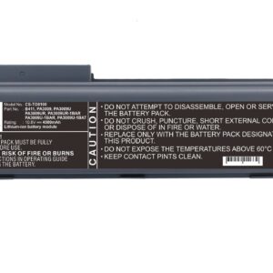 Toshiba B411, PA3009, PA3009U, PA3009U-1BAR, PA3009U-1BAT, PA3009UR, PA3009UR-1BAR CS-TO8100
