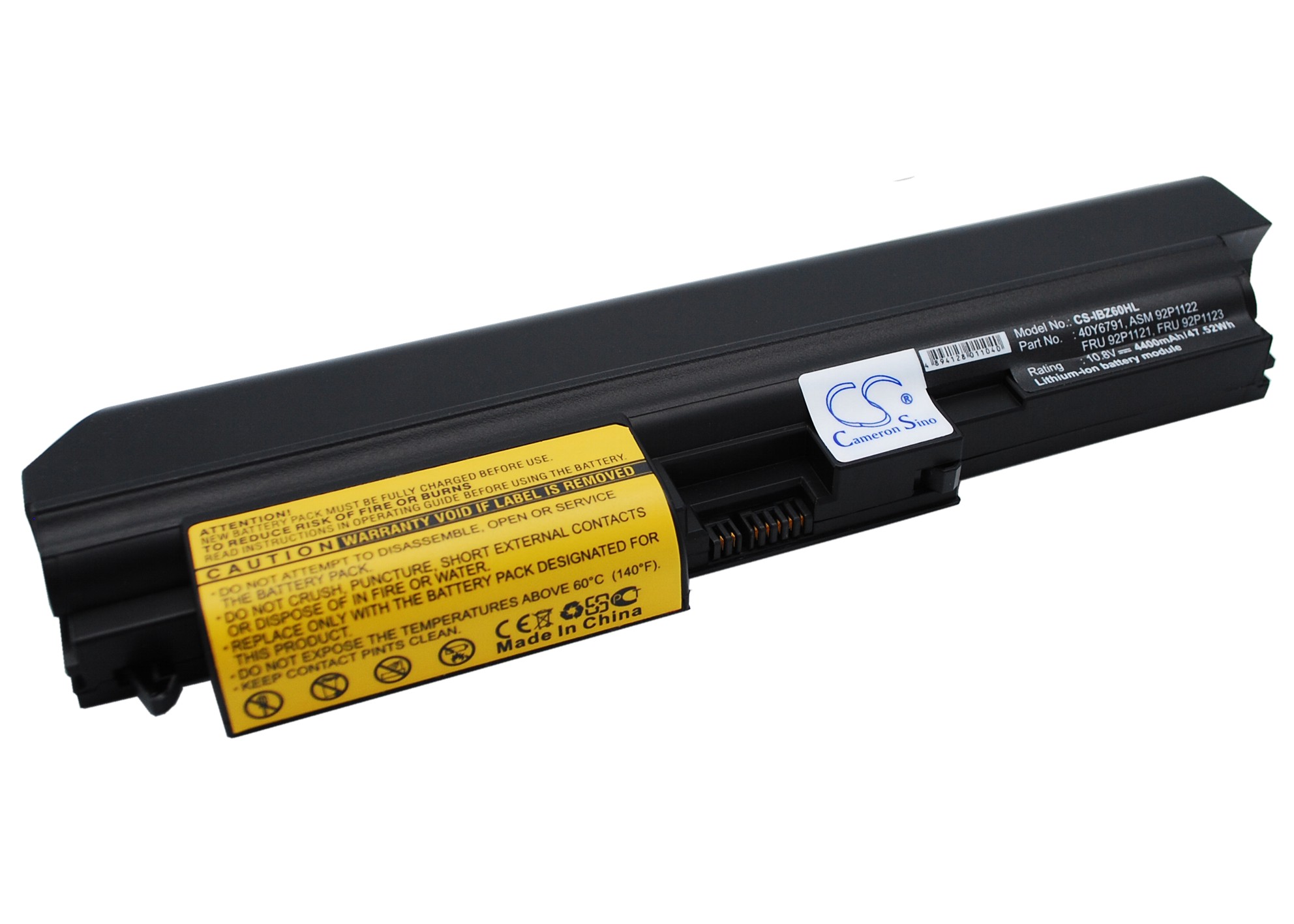 IBM ThinkPad Z60t Replacement Battery 10.8V 40Y6791