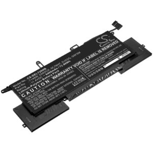 Dell Latitude E7260 Replacement Battery 11.4V 6400mAh