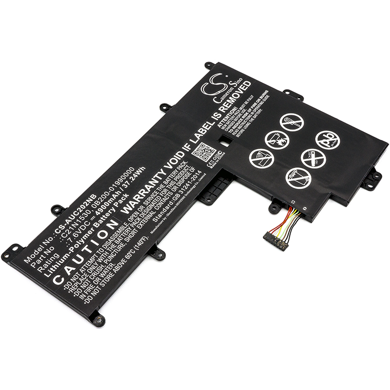 Asus Chromebook C202 Replacement Battery C21N1530 7.6V 4900mAh