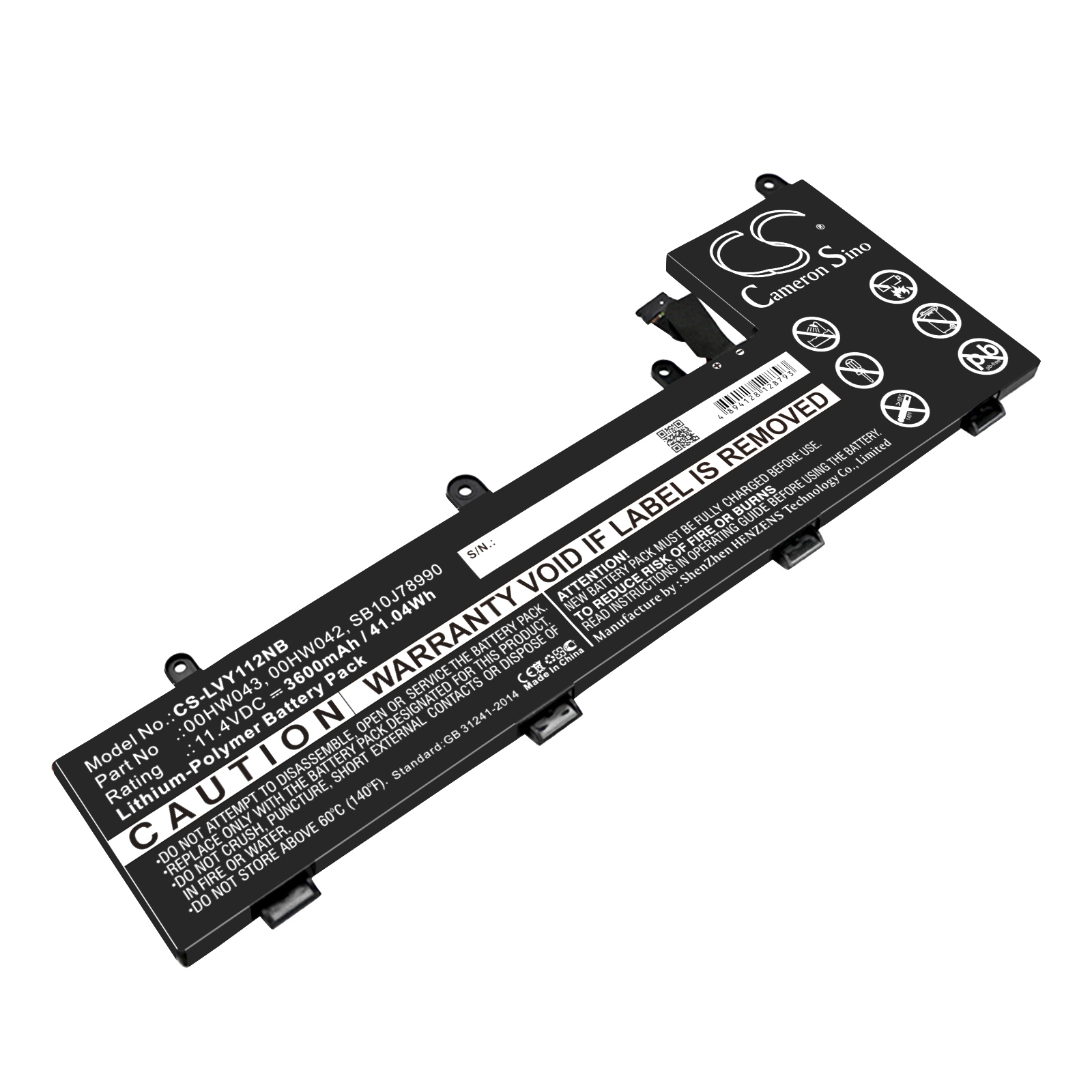 THINKPAD 11E YOGA GEN 6 BATTERY Lenovo Yoga 11e 20GC Replacement Battery