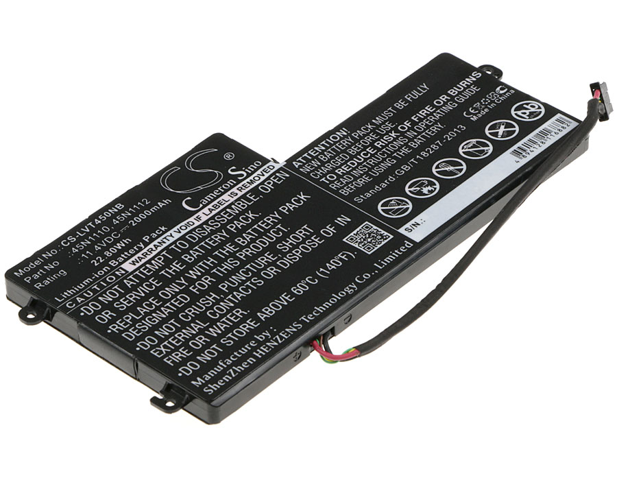 3ICP7/38/64 Lenovo Replacement Battery 11.4V 2000mAh
