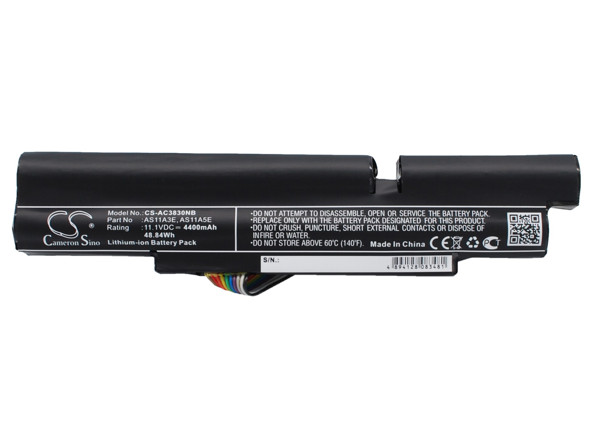 3INR18/65 Acer Replacement Battery 11.1V 4400mAh